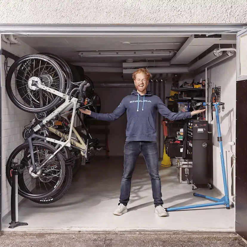 Cykelhållare Vertikal Elfa Utility