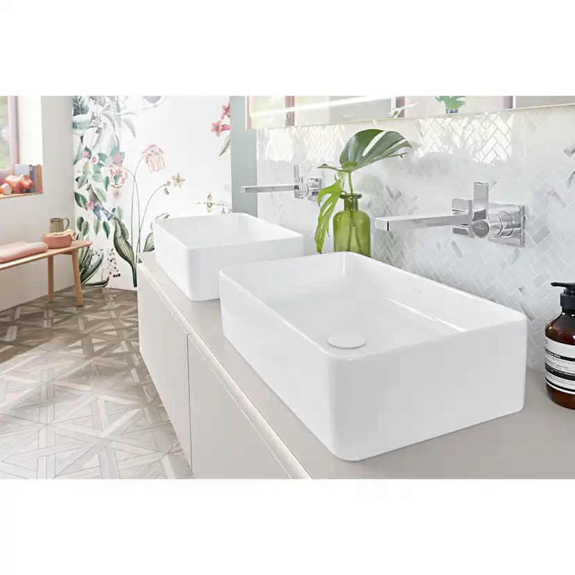 Fristående Tvättställ Villeroy & Boch Collaro Rektangulärt