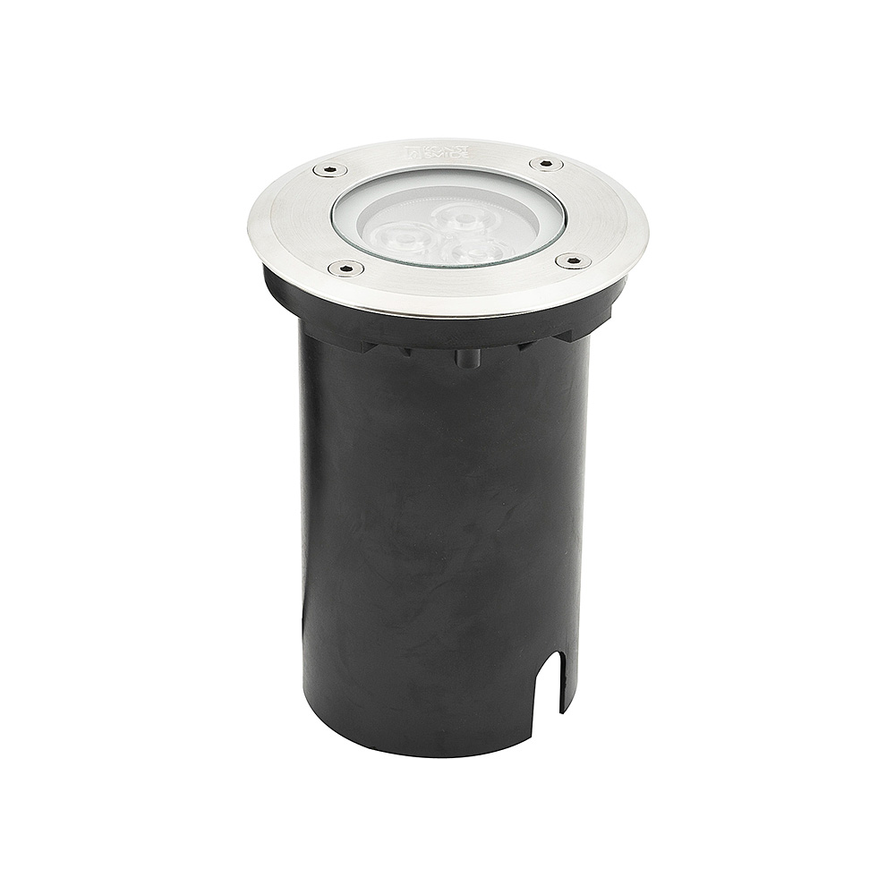 Markspot Gnosjö Konstsmide LED Rund 3x1W Inkl. Trans.