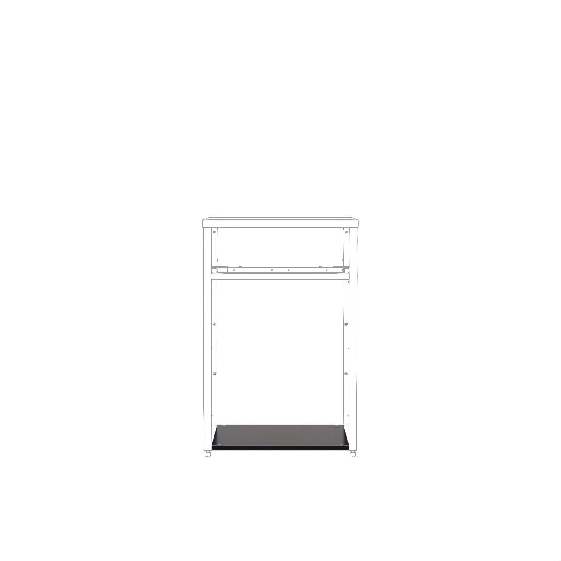 Bottenplatta Skotte Kitchen 604  Svart Till Utekök