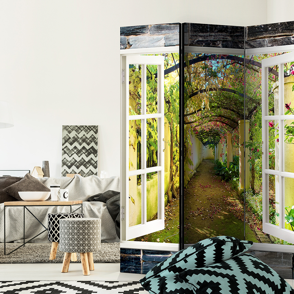 Rumsavdelare Skärmvägg Arkiio Secret Garden 135x172 cm
