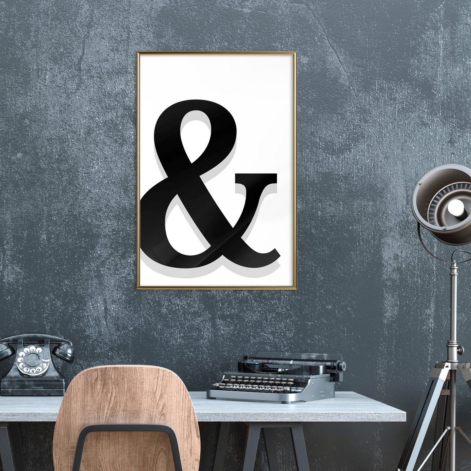 Poster Artgeist Affisch Decorative Letter