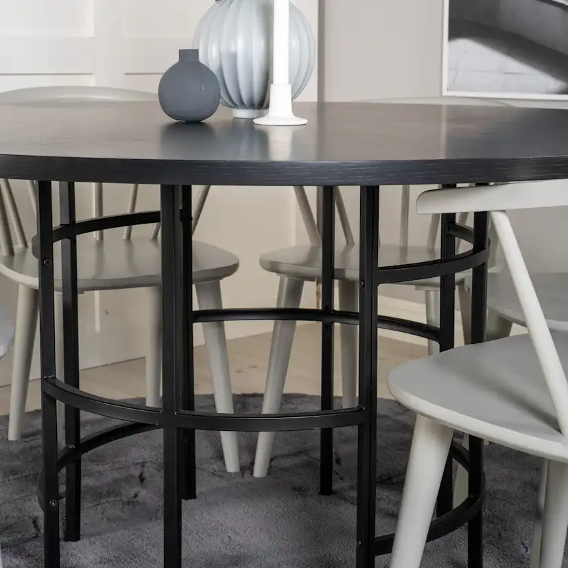 Matgrupp Venture Home Copenhagen med 6 Brum Stolar