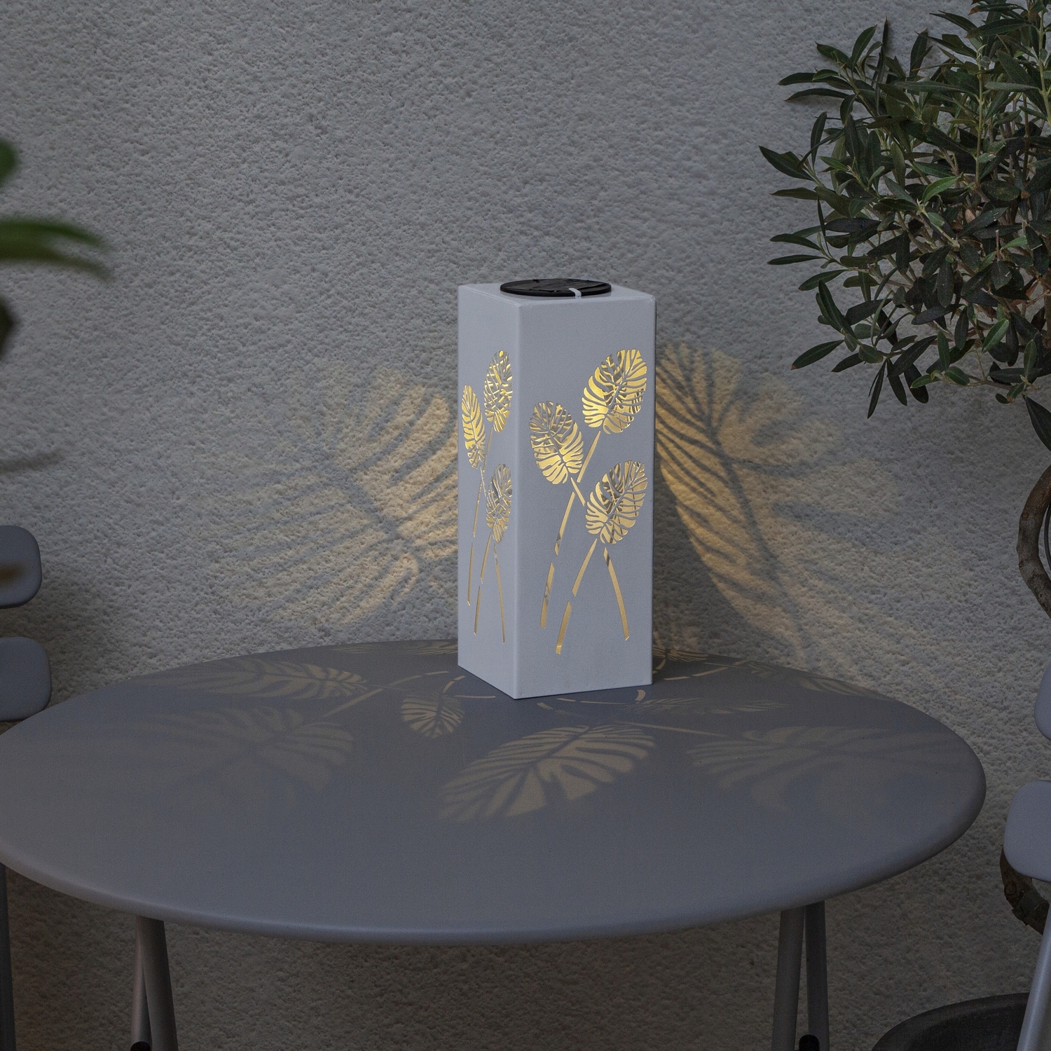 Solcellspinne Star Trading Albaleaf Twilight