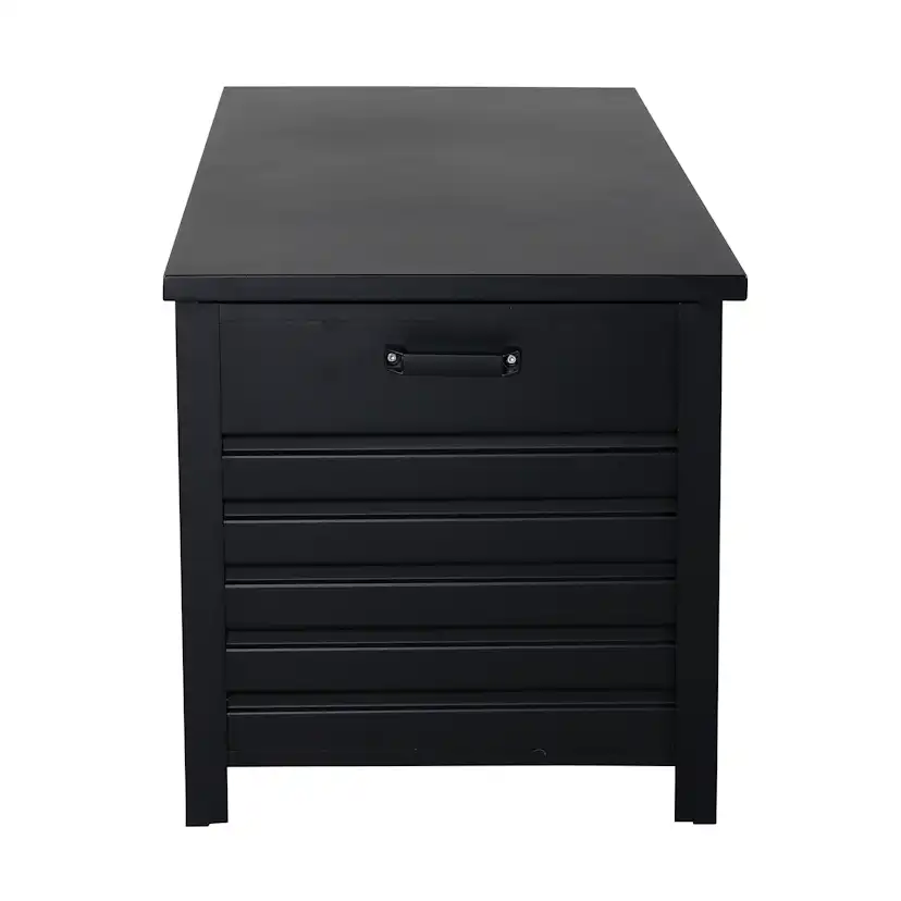 Elsa cushion box - black Svart