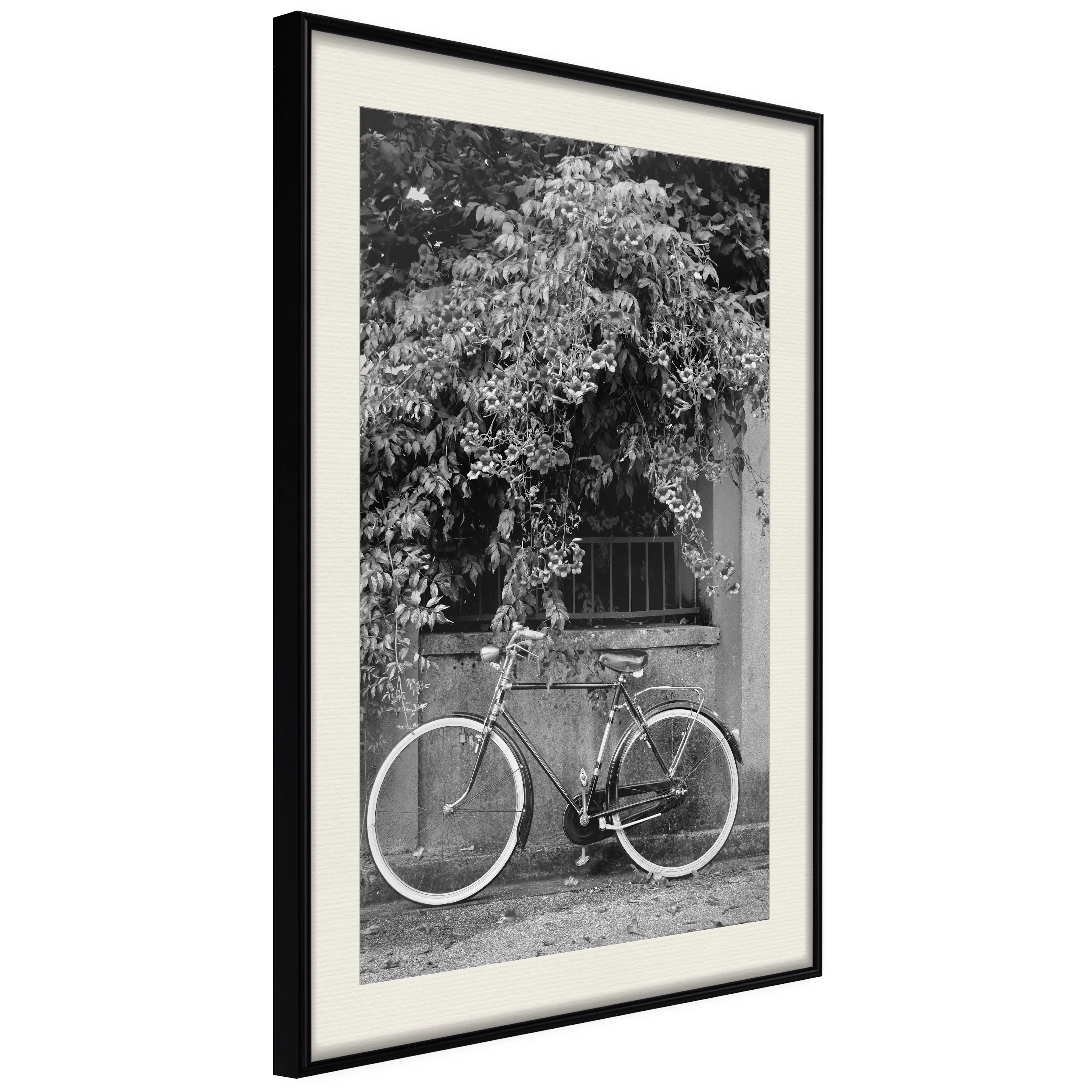 Poster Artgeist Affisch Bicycle and Flowers