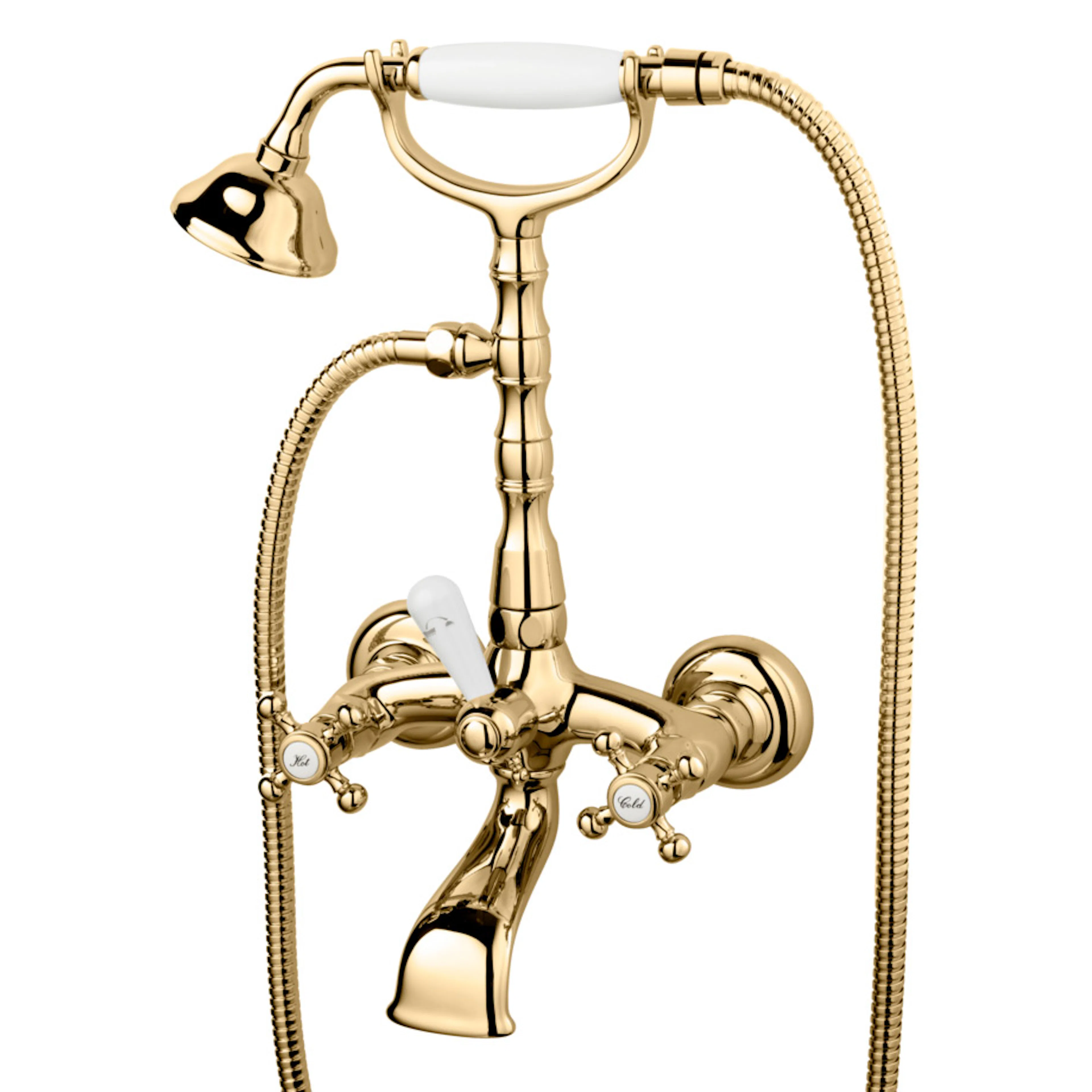 Badkarsblandare Tapwell Classic FBLV 023-150 med Handdusch