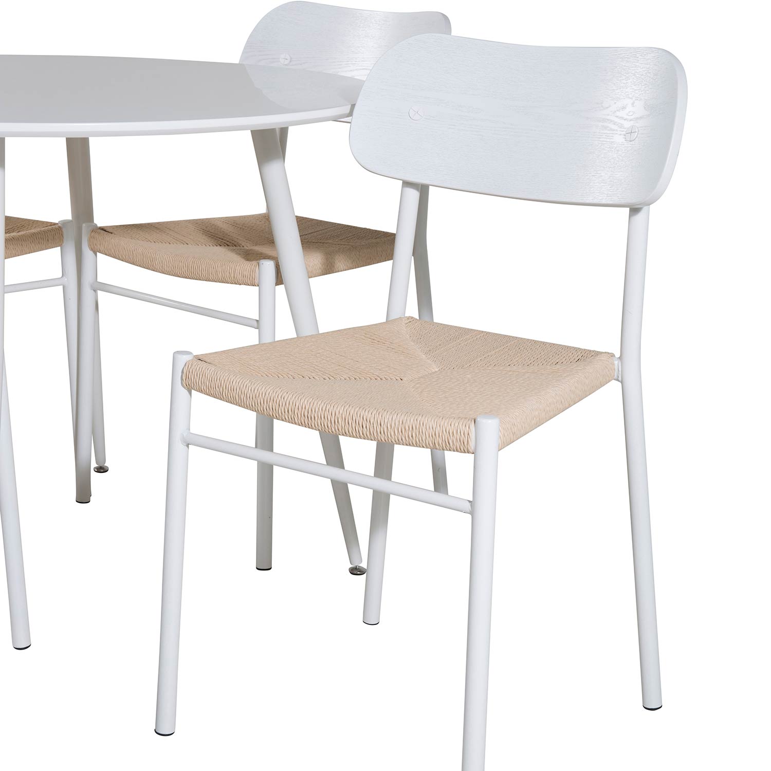 Matgrupp Venture Home Plake med 4 Peggy Stolar Runt