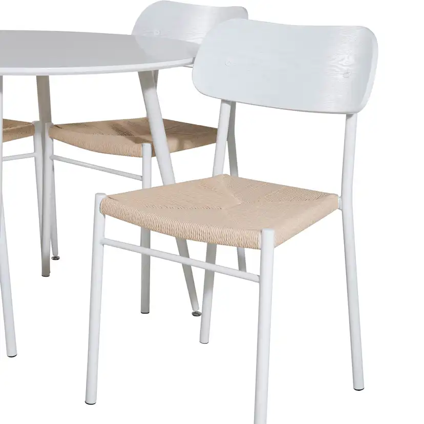 Matgrupp Venture Home Plake med 4 Peggy Stolar Runt