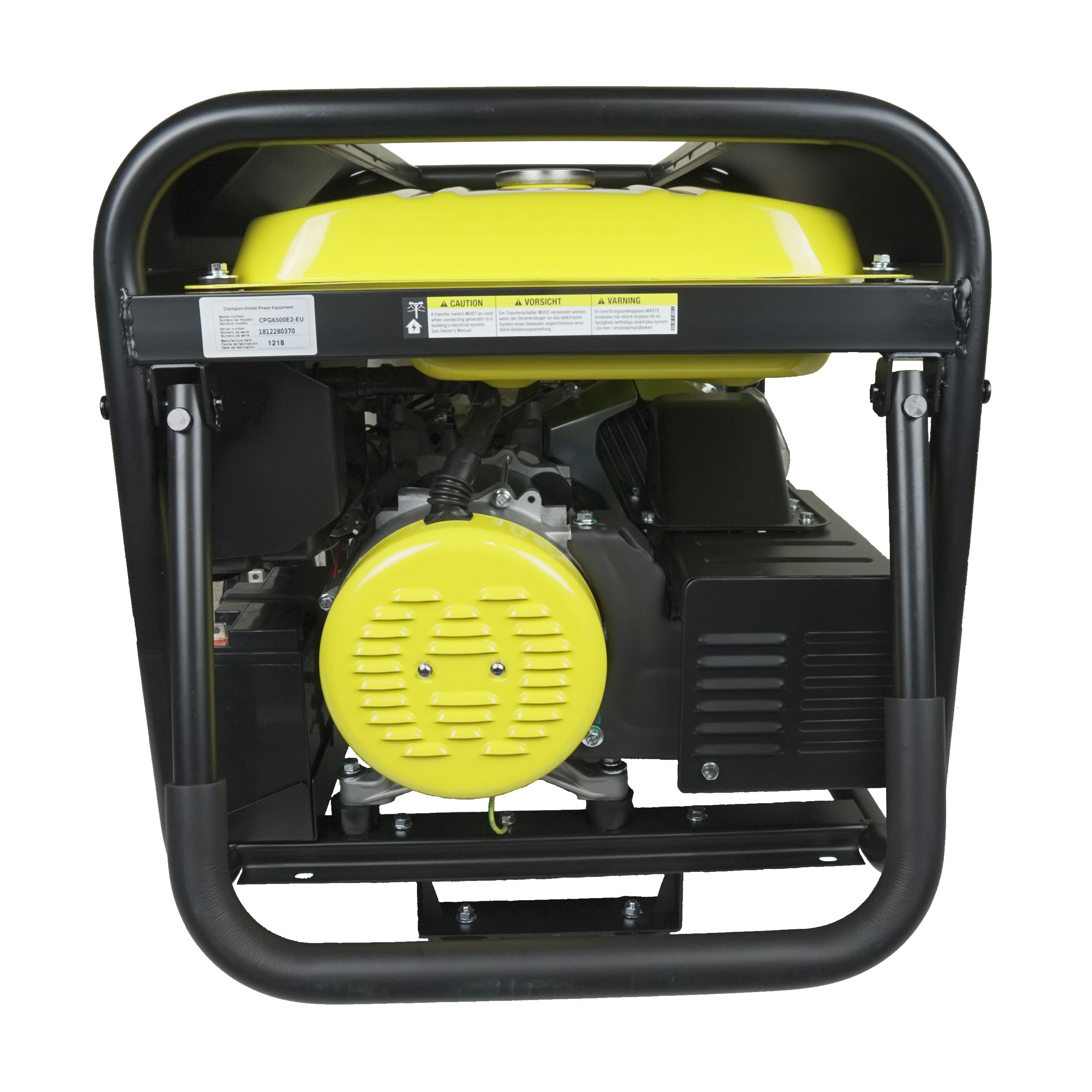 Elverk Champion Generators CPG6500E2 5,5kW 1-fas bensin med fjärrstart