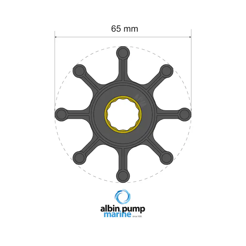 Impeller Albin Group Marine Premium 06-02-024