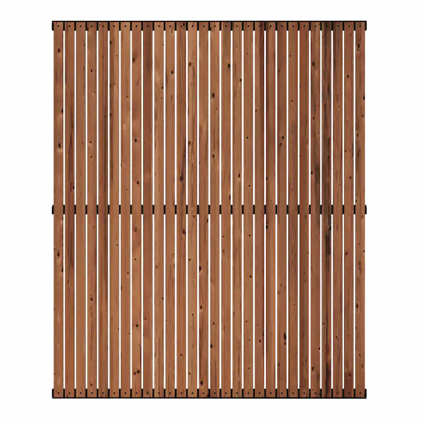 Staket PLUS Saga ThermoWood 150 x 180 cm