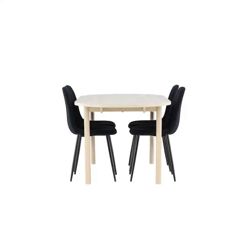 Matgrupp Venture Home Andy 180 med 4 st Polar Stolar Teddy