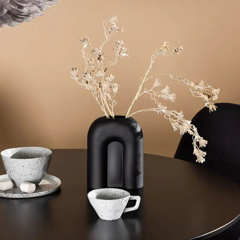 Matgrupp Venture Home Glade Ø 100 cm med 4 Polar Stolar