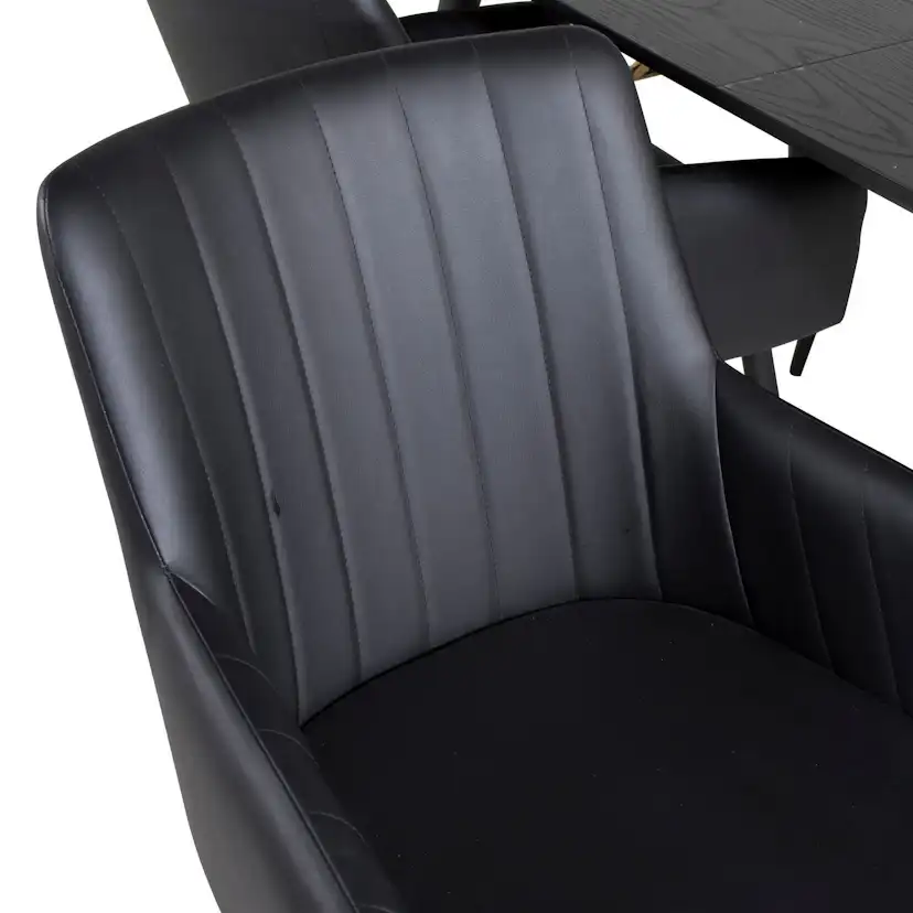 Matgrupp Venture Home Gold med 4st Comfort Stolar