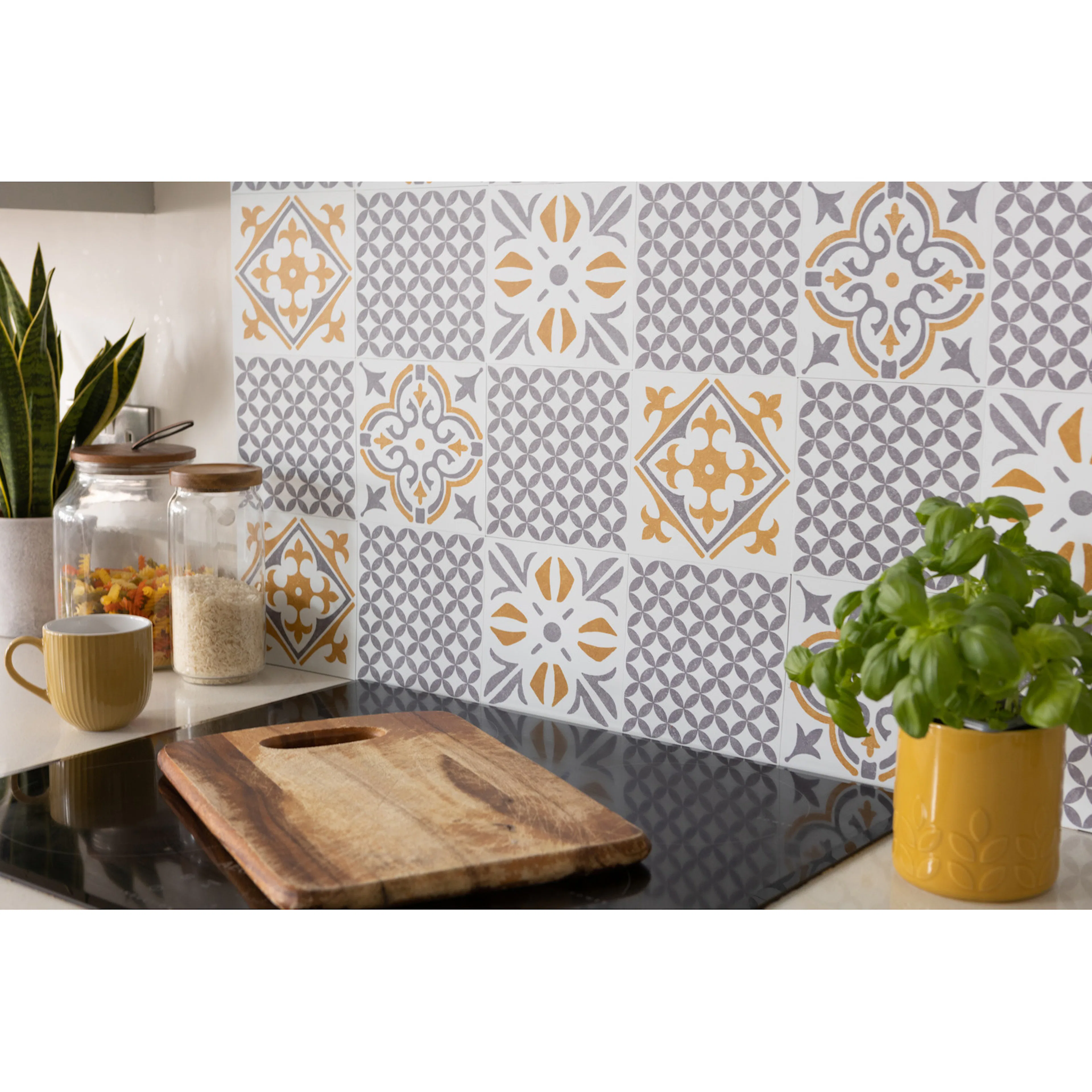 D-C-FIX Självhäftande Väggplattor Nortiq Cubia 6-pack