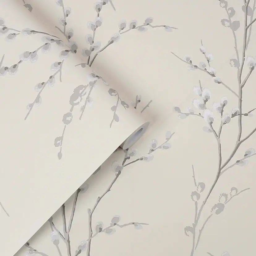 Tapet Laura Ashley Pussy Willow Steel