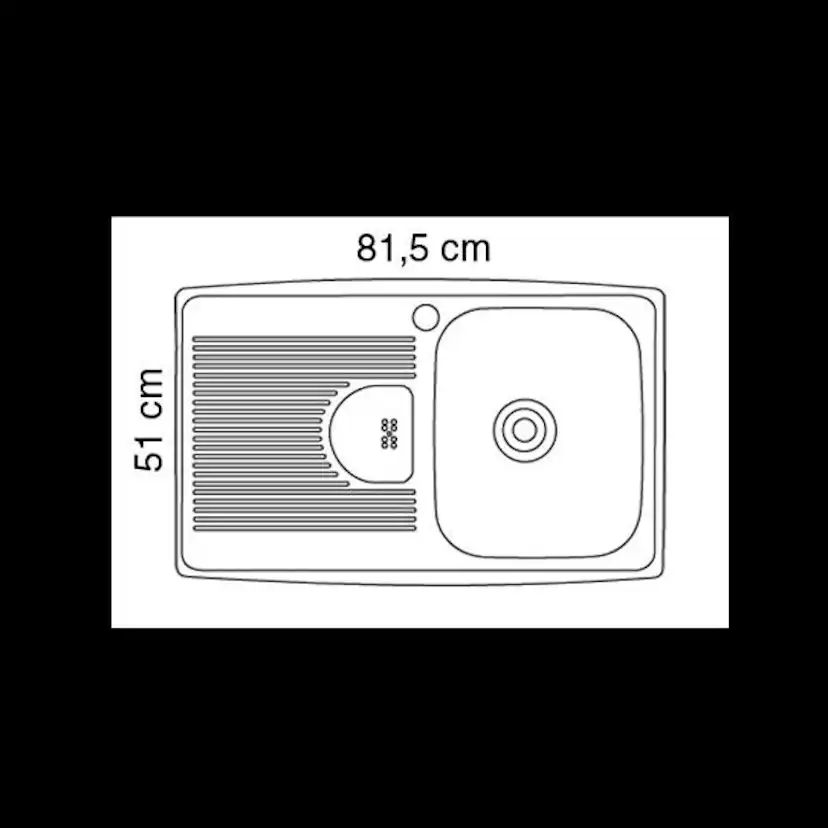 Diskbänk Intra Insatsbänk HZD815SRR