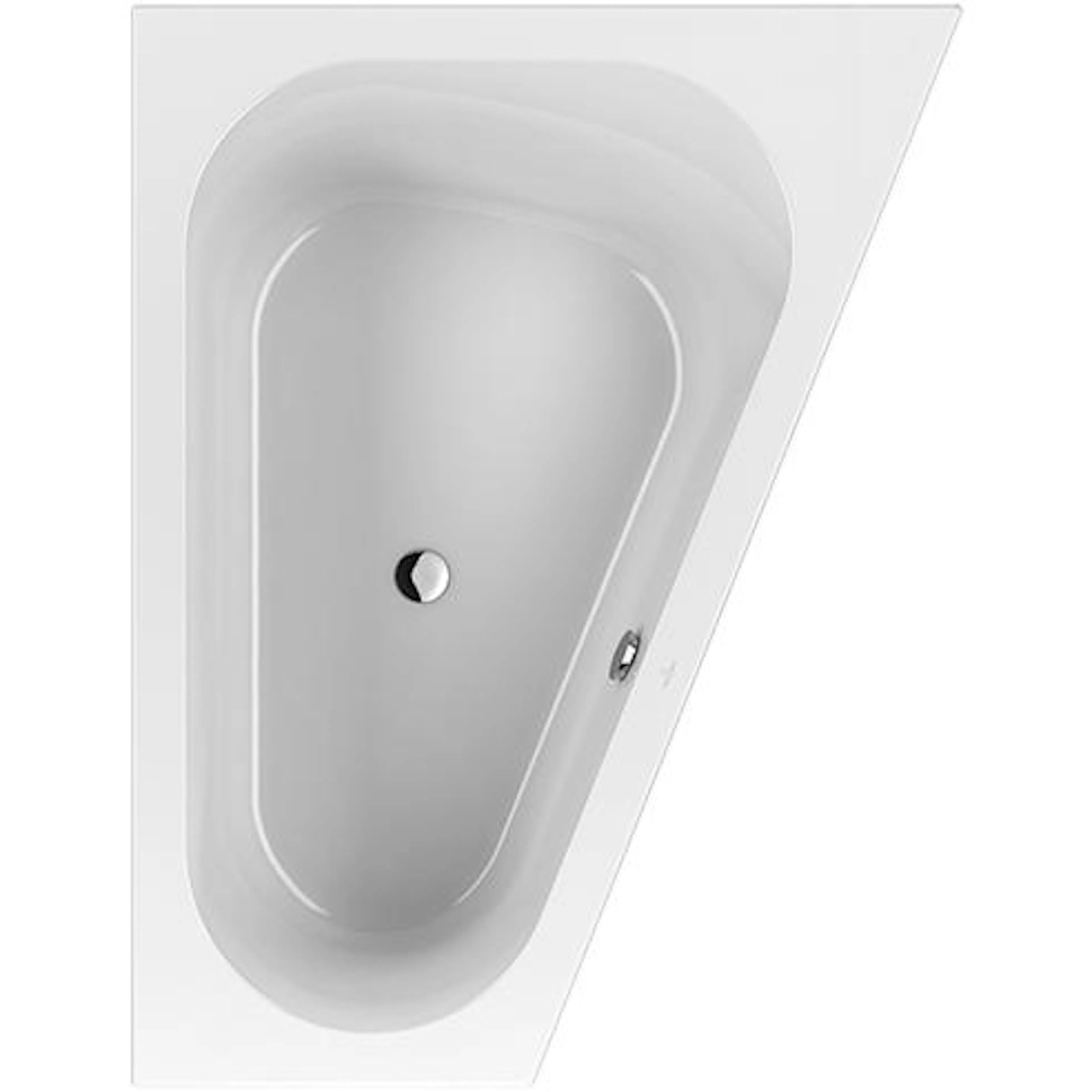 Badkar Villeroy & Boch Loop & Friends Hörninstallerat