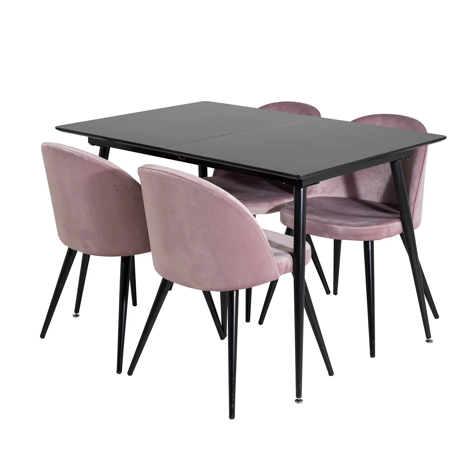 Svart/Rosa