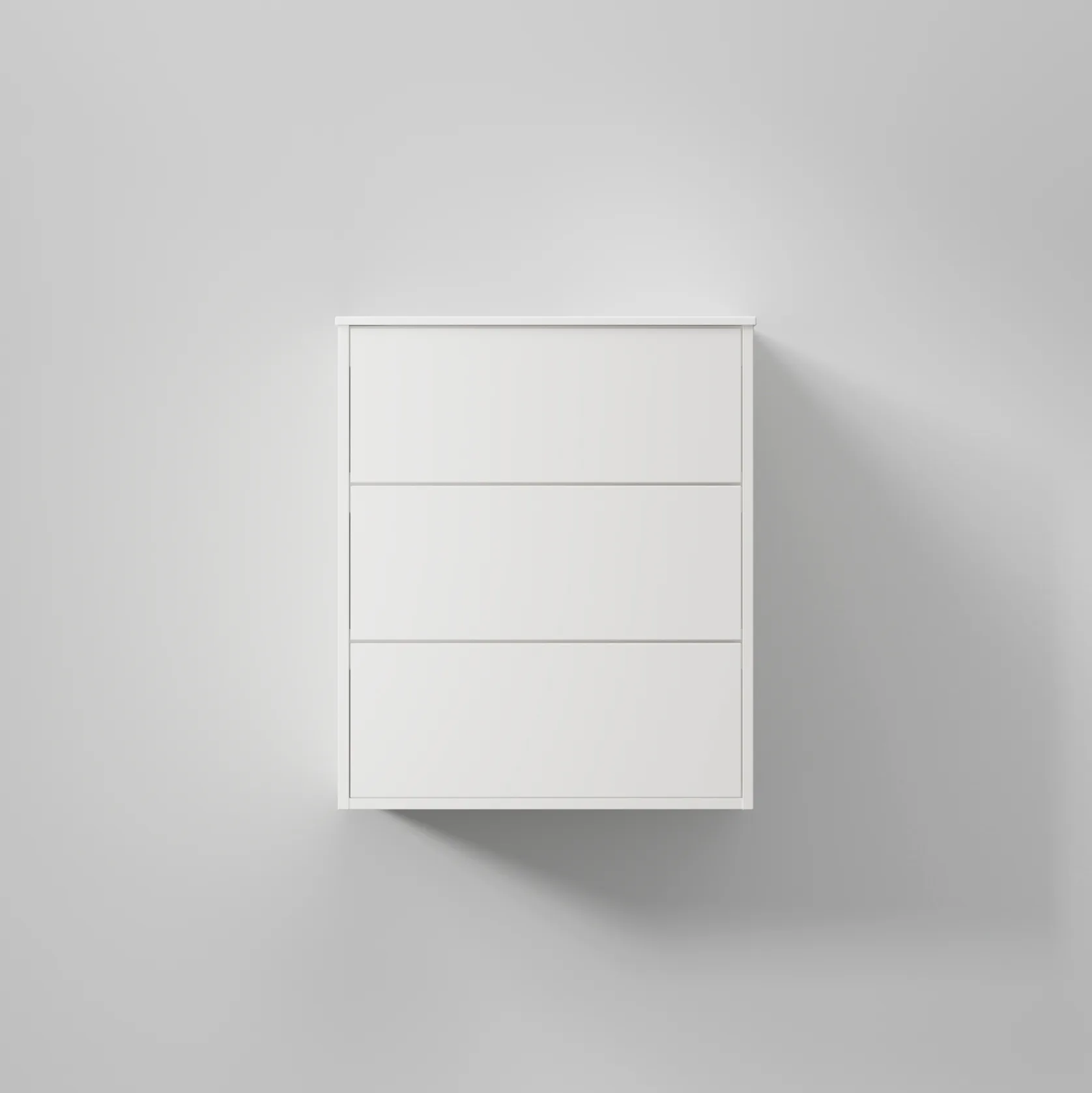 Kommod Terra Solid 60, Pure White, 3 Lådor Färg: Pure White, Bredd: 600 mm