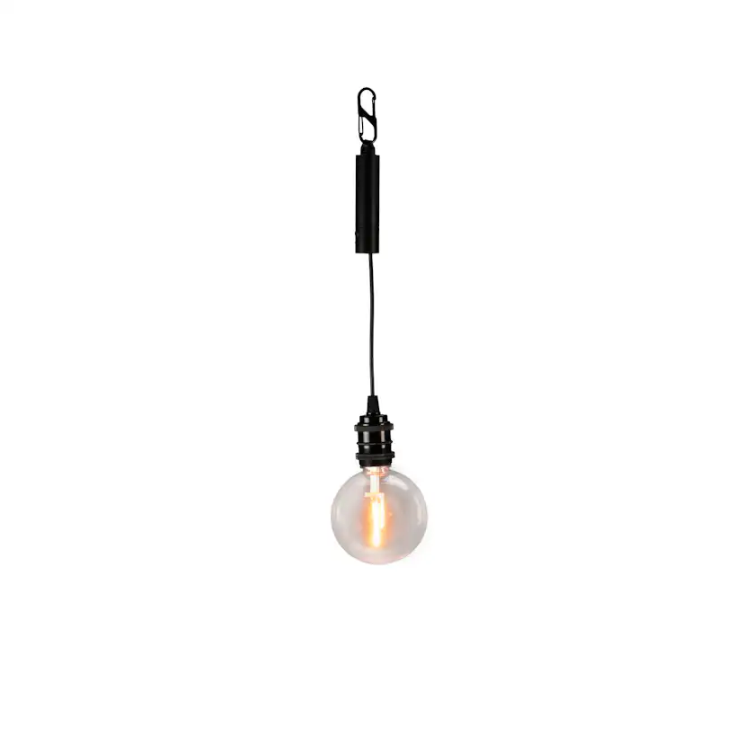 Uppladdningsbar LED-Lampa Gnojsö Konstsmide ink Takupphängning Amber Timer 6h