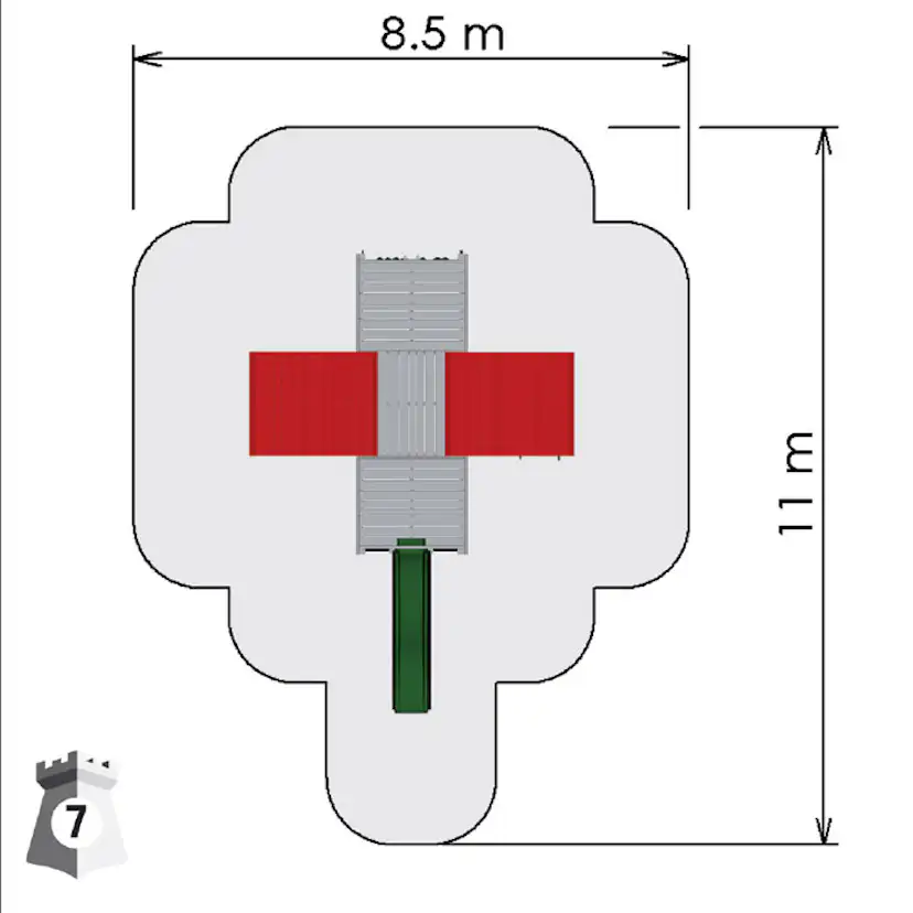 Klätterställning Hy-Land Projekt 7