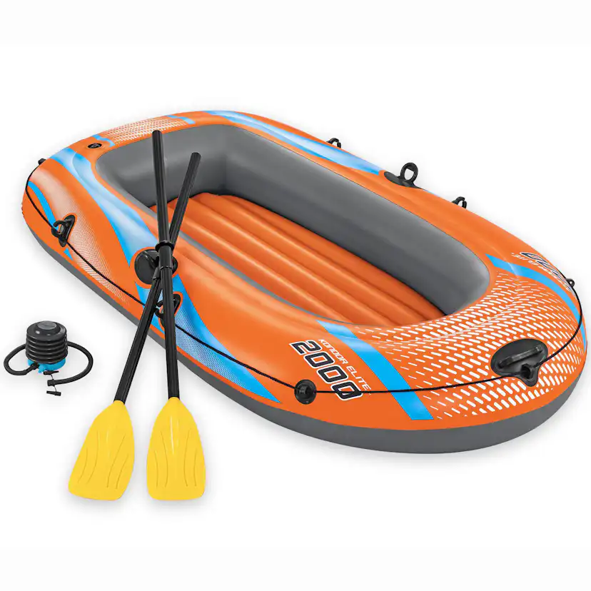 Gummibåt Bestway Kondor Elite 2000 196 x 106 cm inkl. tillbehör