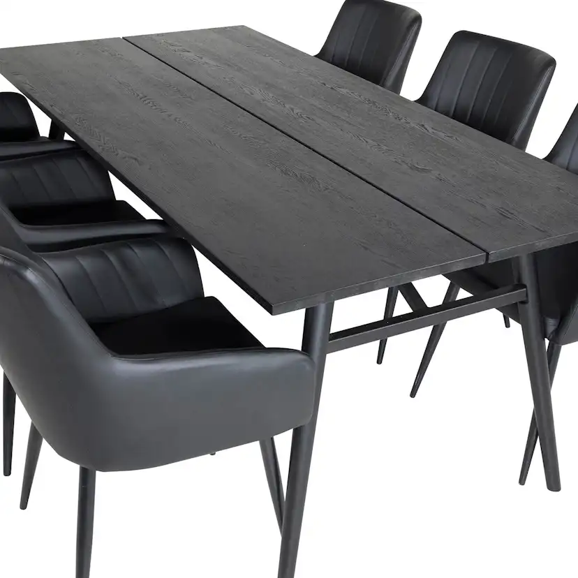 Matgrupp Venture Home Salt med 6 Corina Karmstolar