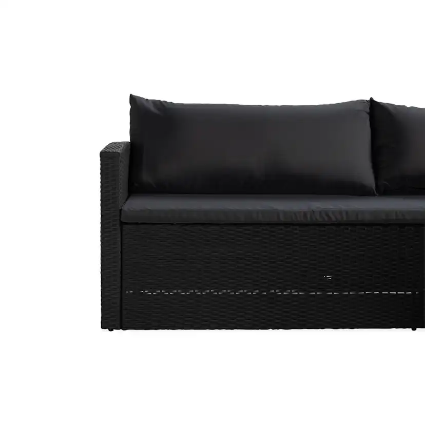 Loungegrupp Comfort Garden James Light Soffgrupp Utomhus 5-sits med Bordsskiva i Aintwood