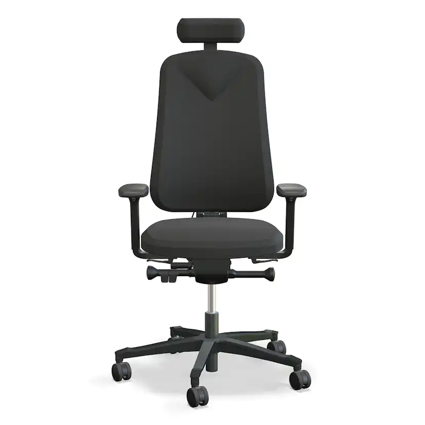 Kontorsstol Lanab Group Höganäs 290 med Armstöd och Nackstöd