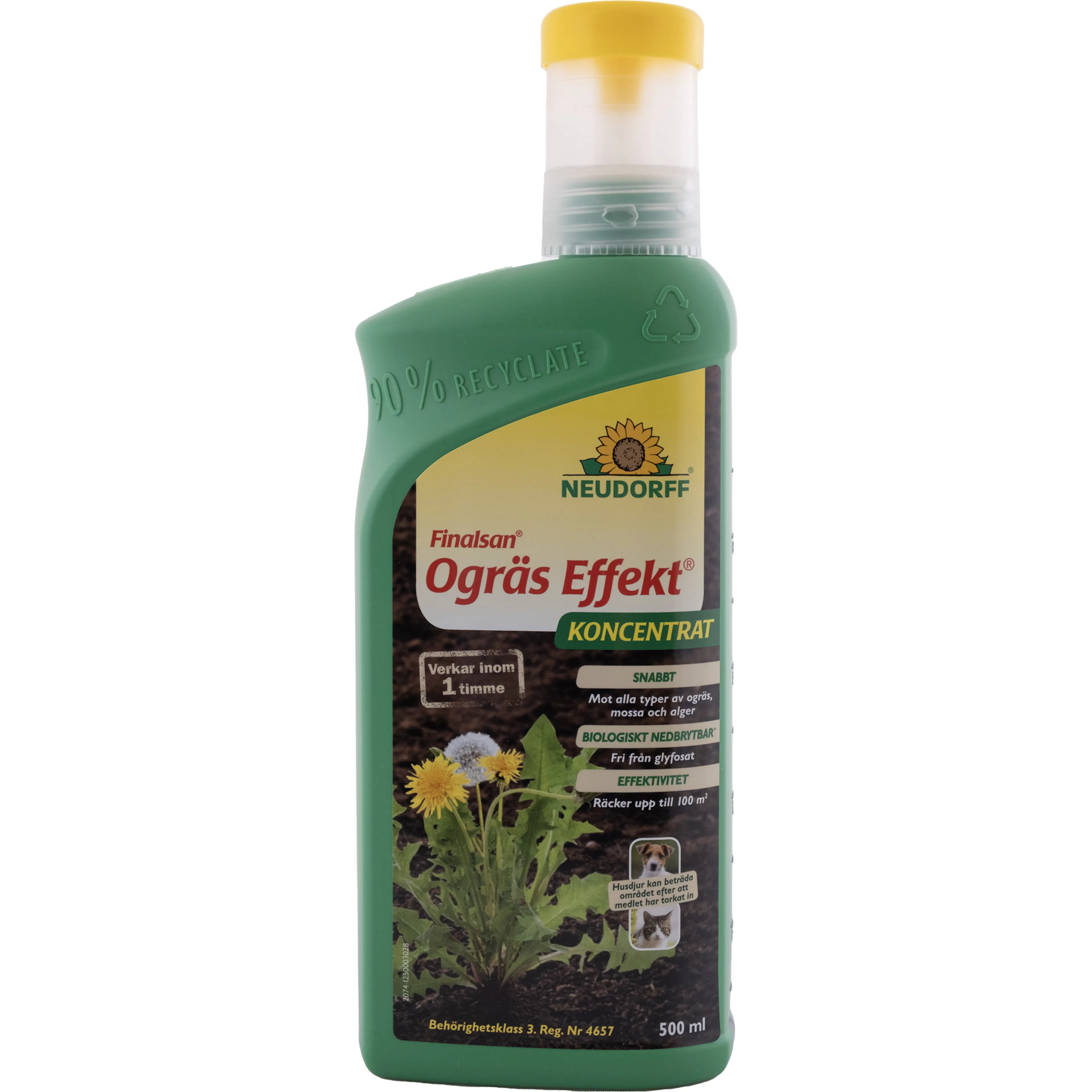 Ogräsbekämpning Neudorff Effekt 500ml Koncentrat för Odling & Trädgård