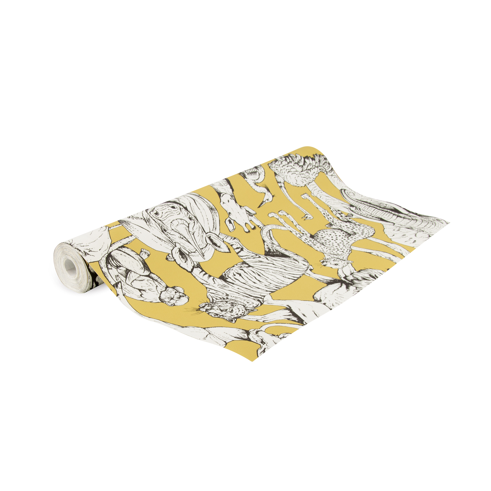 Tapet Superfresco Easy Jungle Animals Gul
