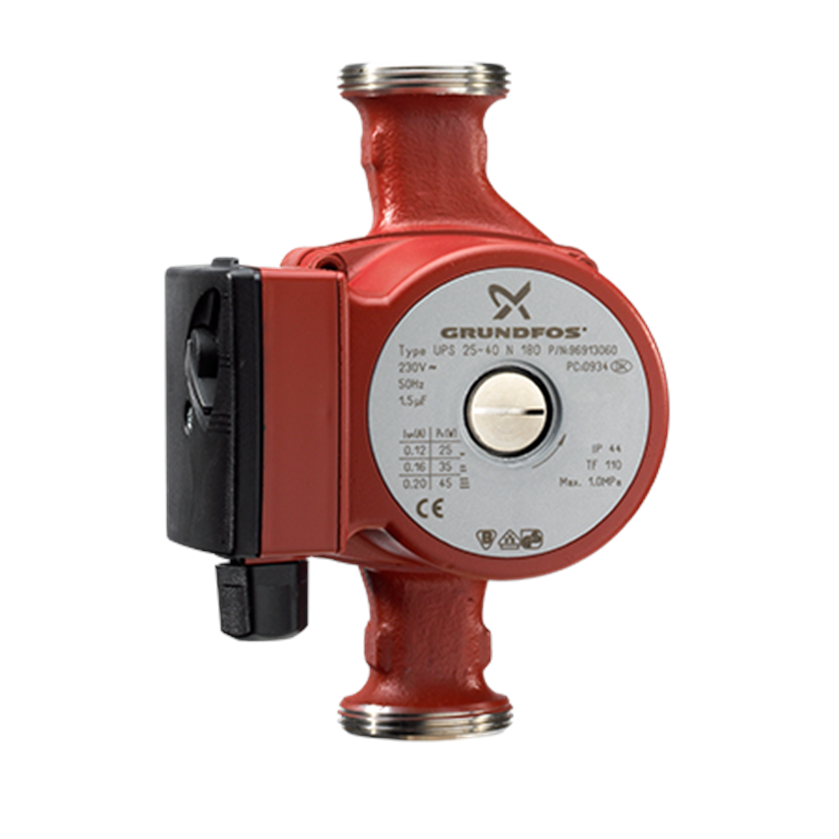 Tappvarmvattenpump Grundfos UP 20-15 N 150