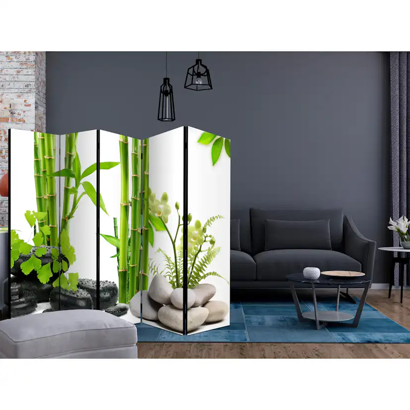 Rumsavdelare Arkiio Bamboos and Stones II 225x172 cm