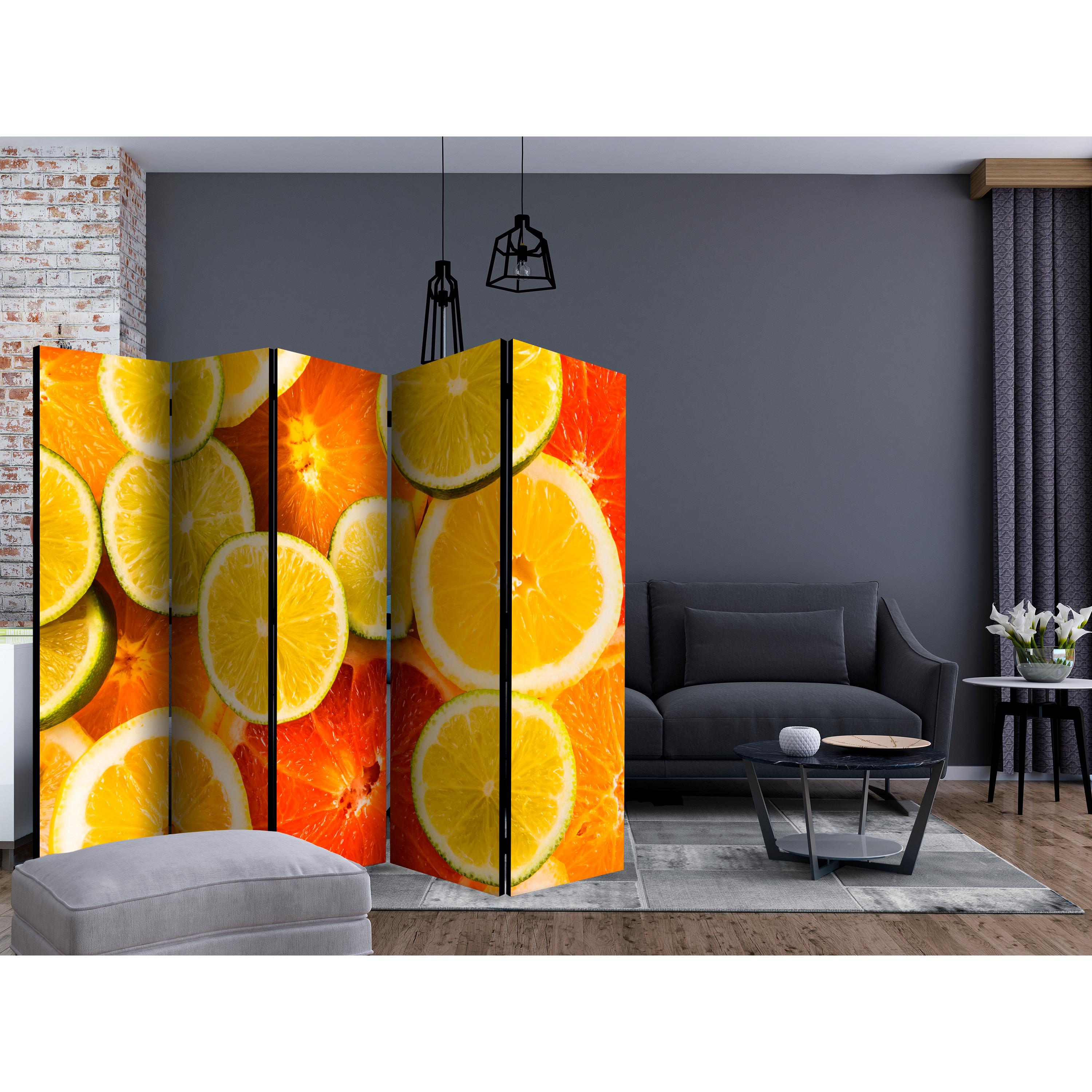 Rumsavdelare Arkiio Citrus Fruits II 225x172 cm