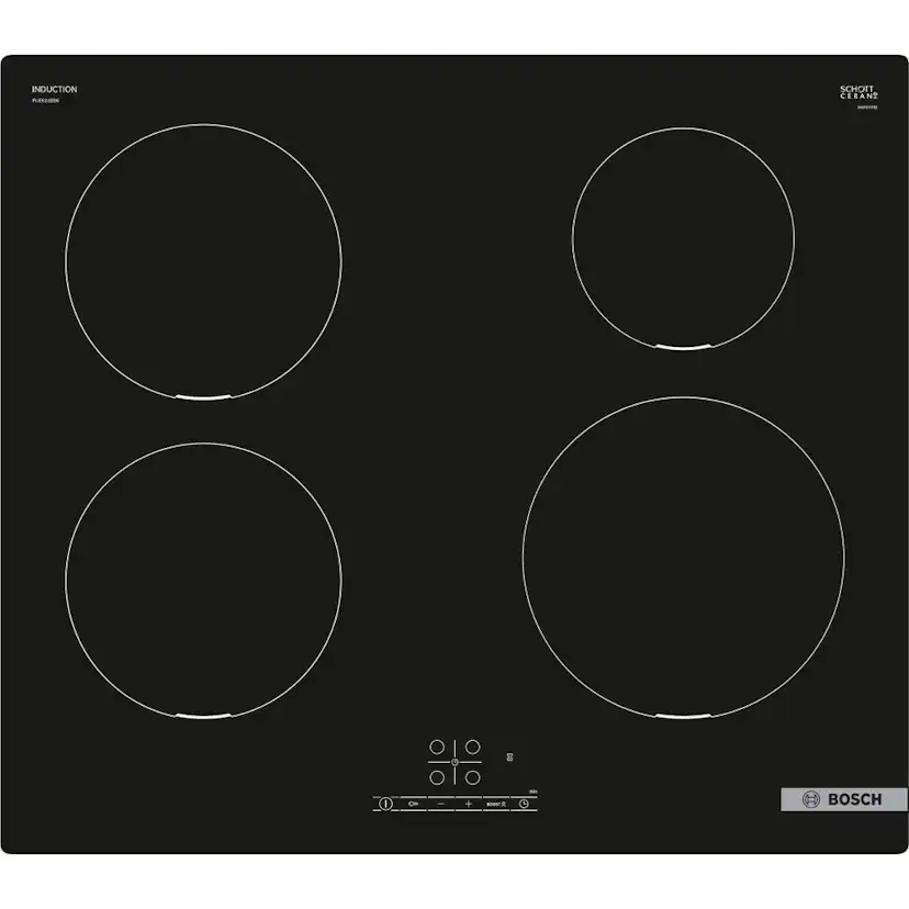 Glaskeramikhäll Bosch PUE611BB6E Svart
