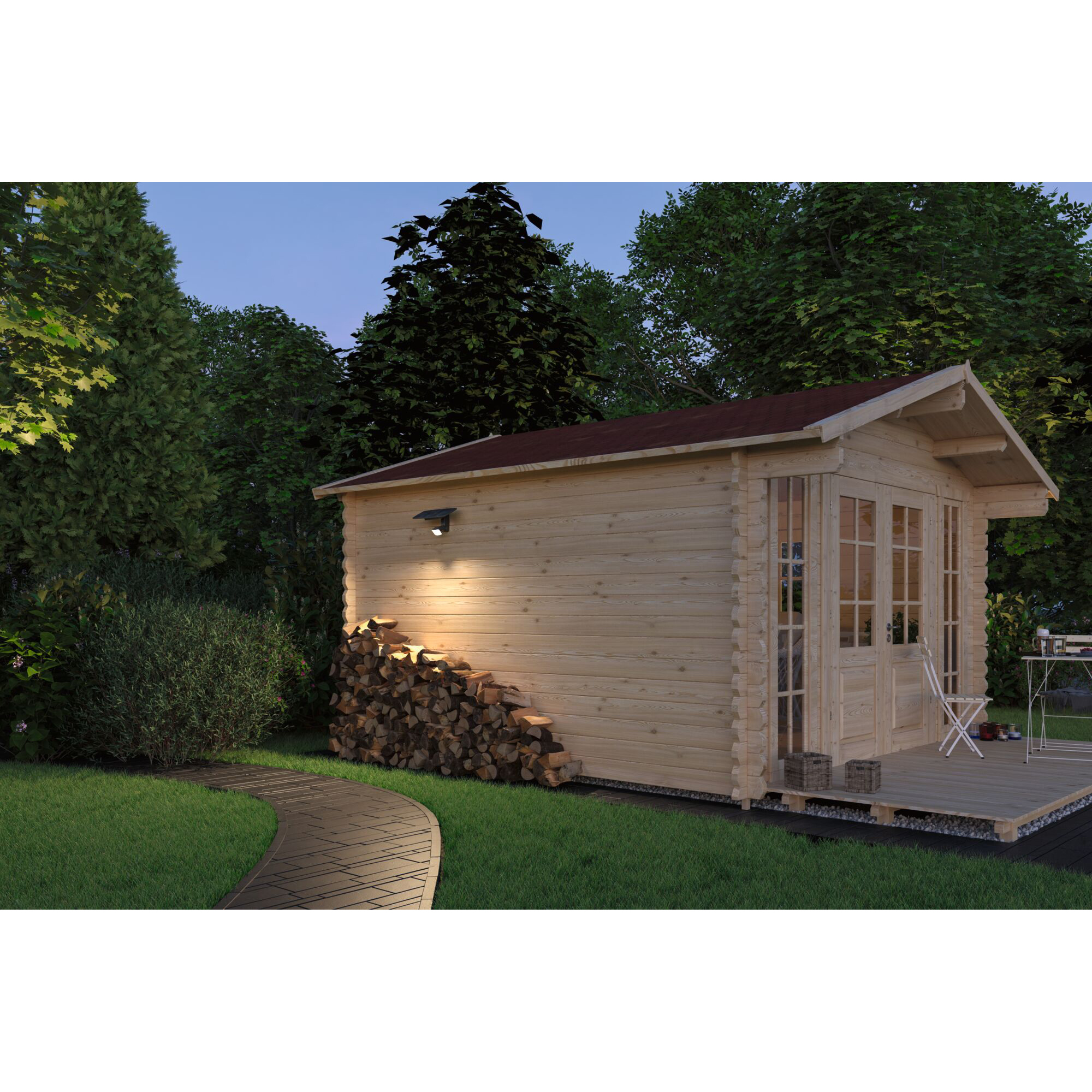 Fasadbelysning Solcell Paulmann Flotas Smart Home Zigbee 3.0 IP65
