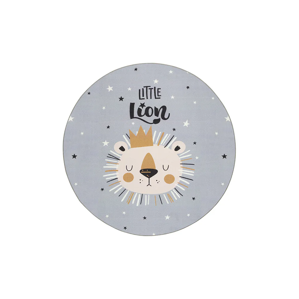 Barnmatta KM Carpets Play Lionking Rund