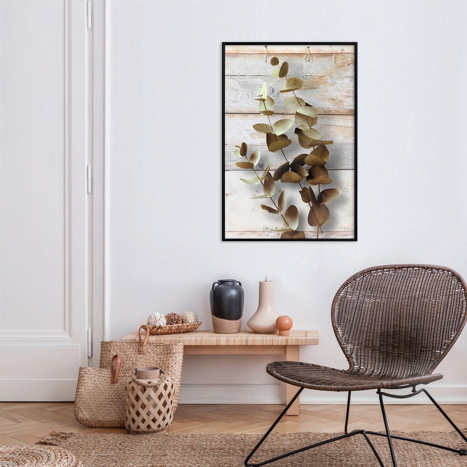 Affisch - January Dawn [Poster] 20x30 Svart ram, 20x30 cm