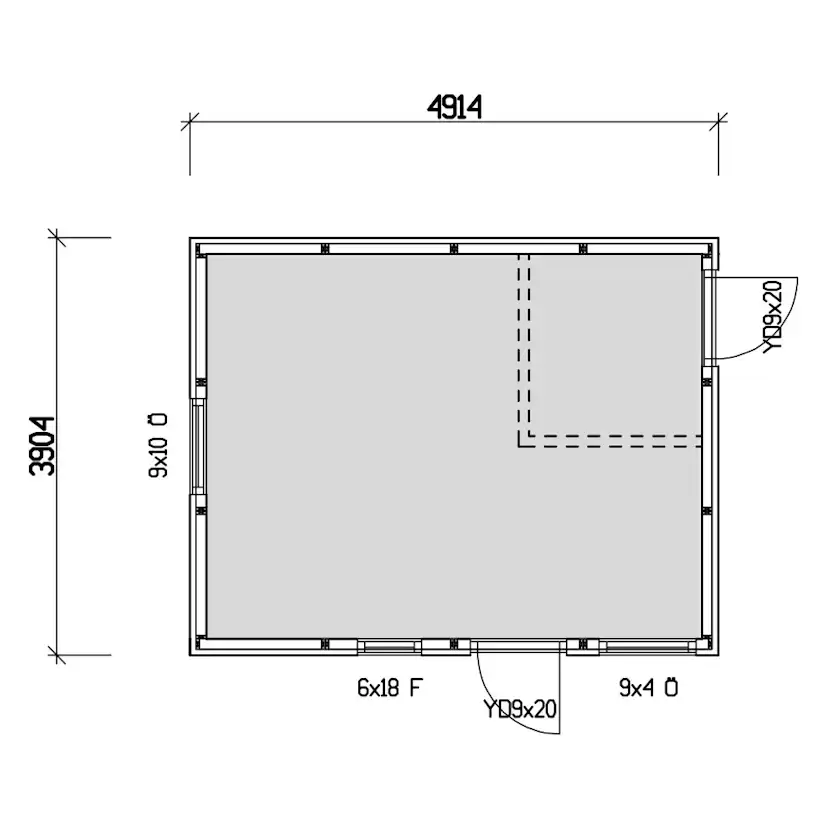Attefallshus Vibostugan Njuta 20-2