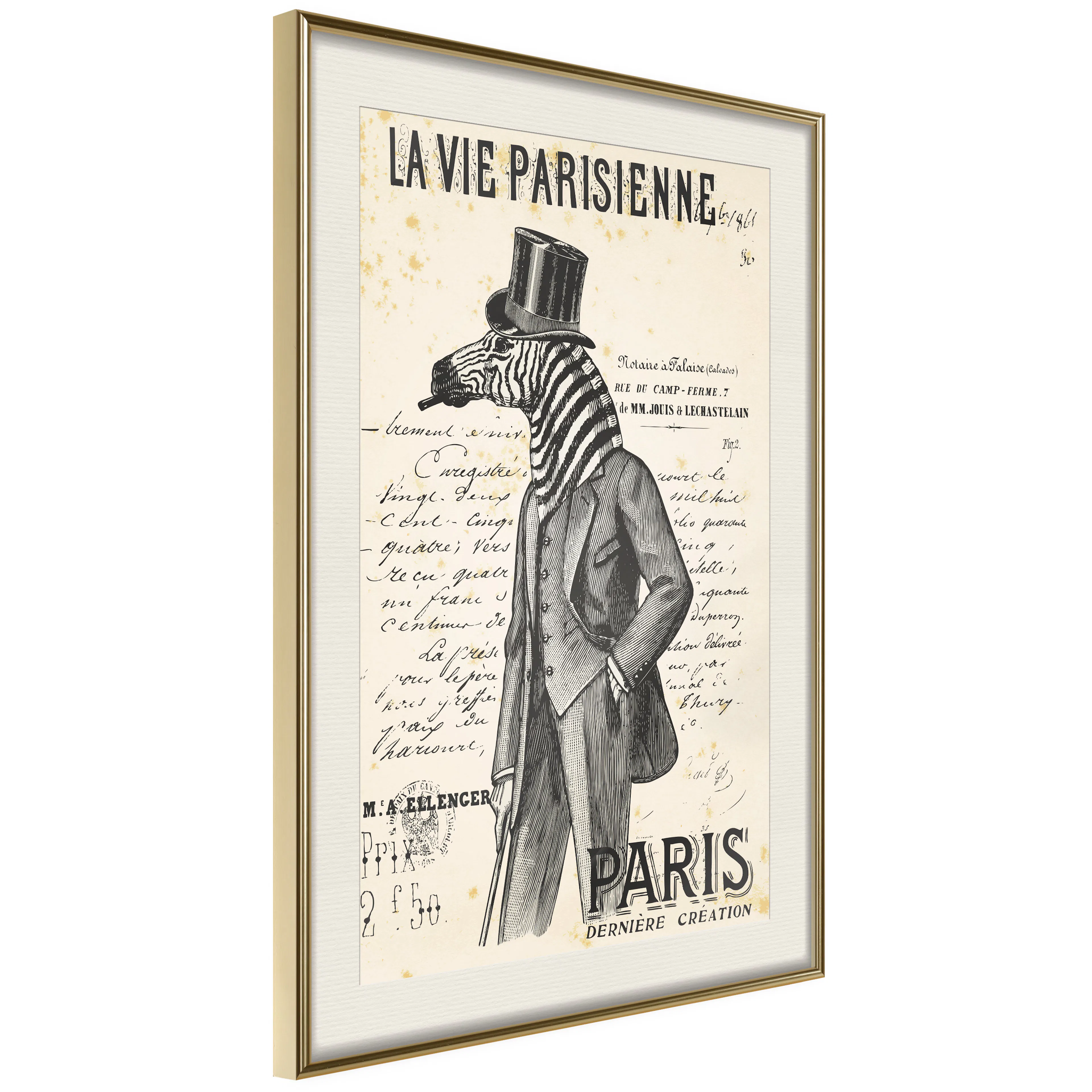 Poster Artgeist Affisch La Vie Parisienne