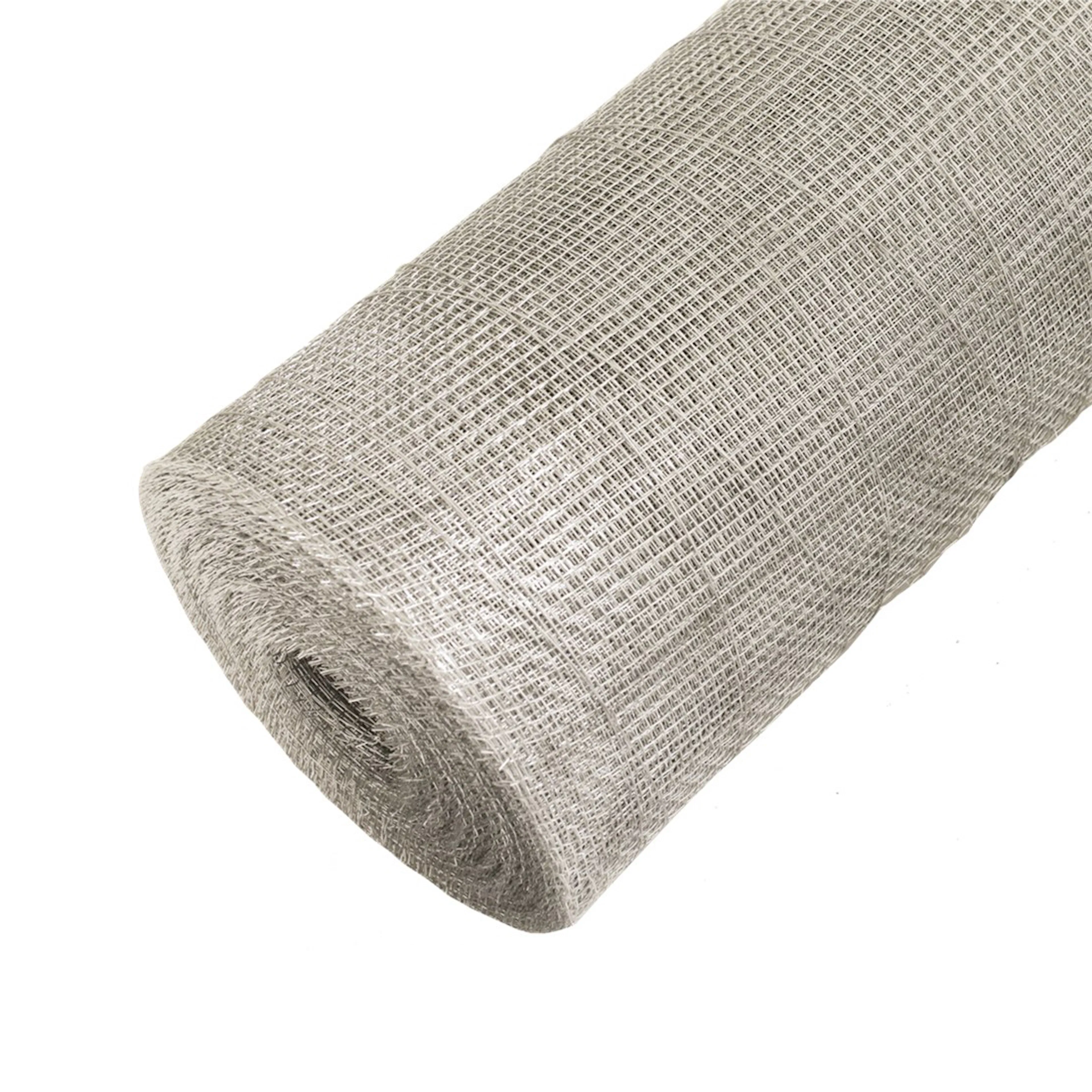 Insektsnät galv. 0,15 x 20 m, grå 15x2000 cm