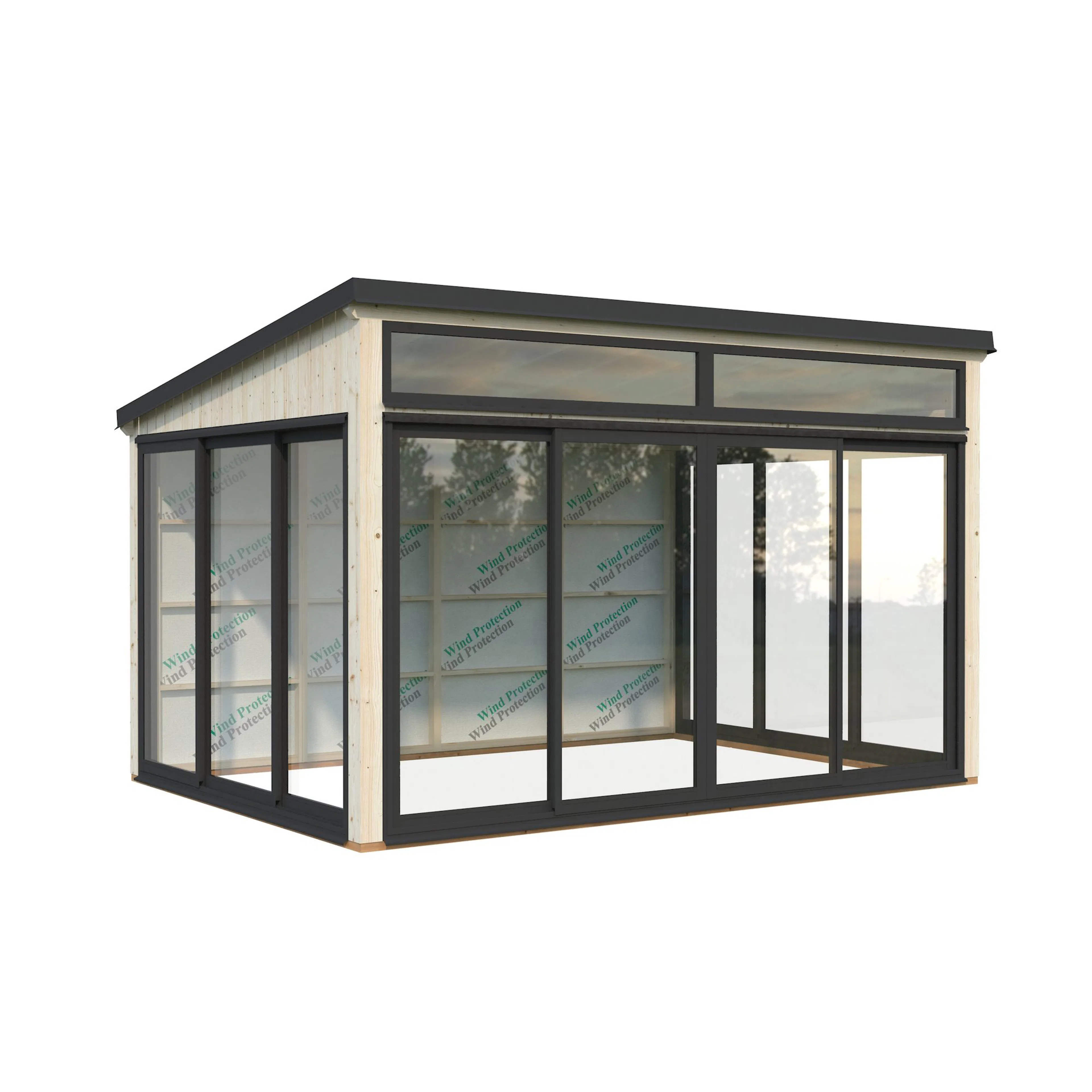 Transparent impregnering