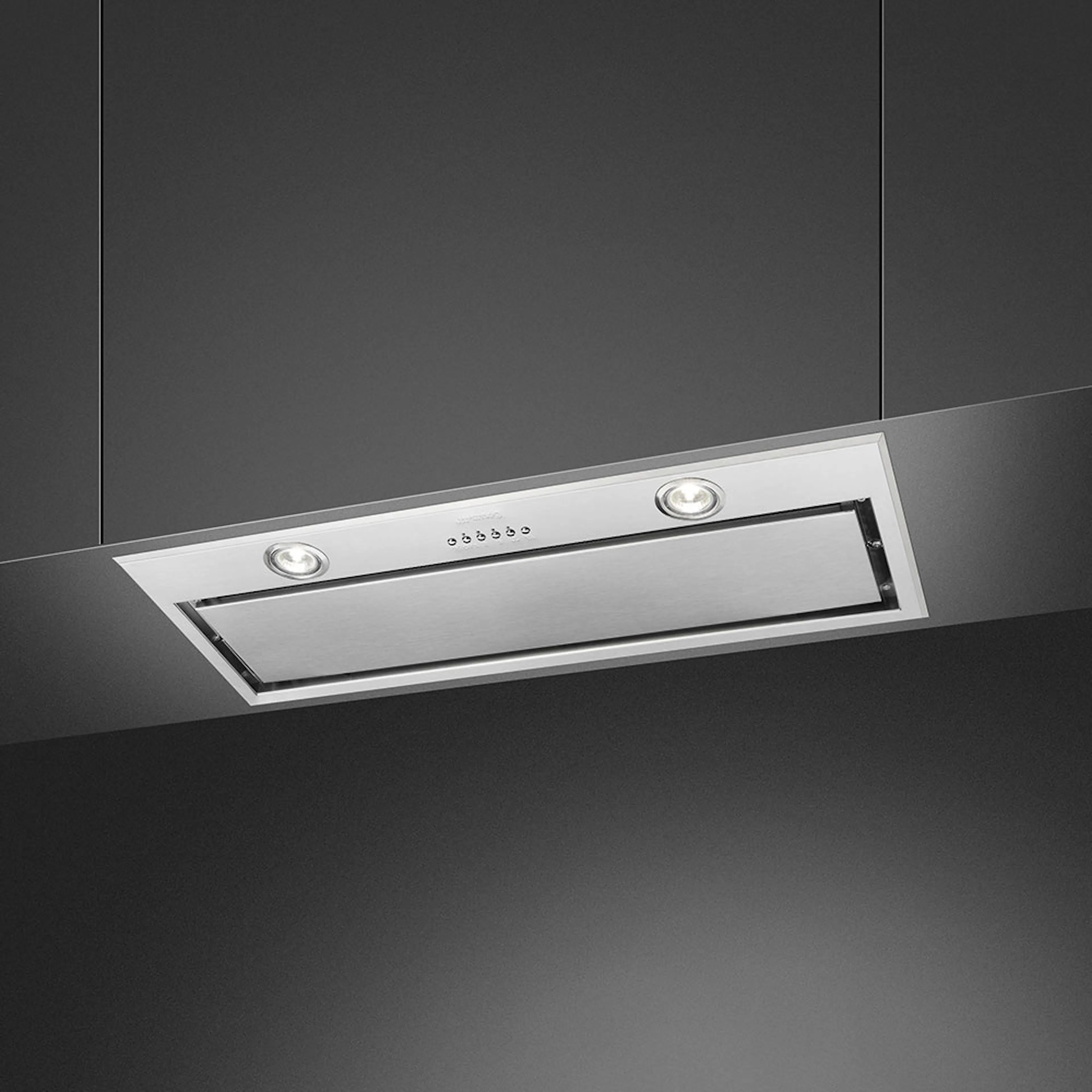 Smeg underbyggd köksfläkt KSEG78PXE Bredd: 77cm