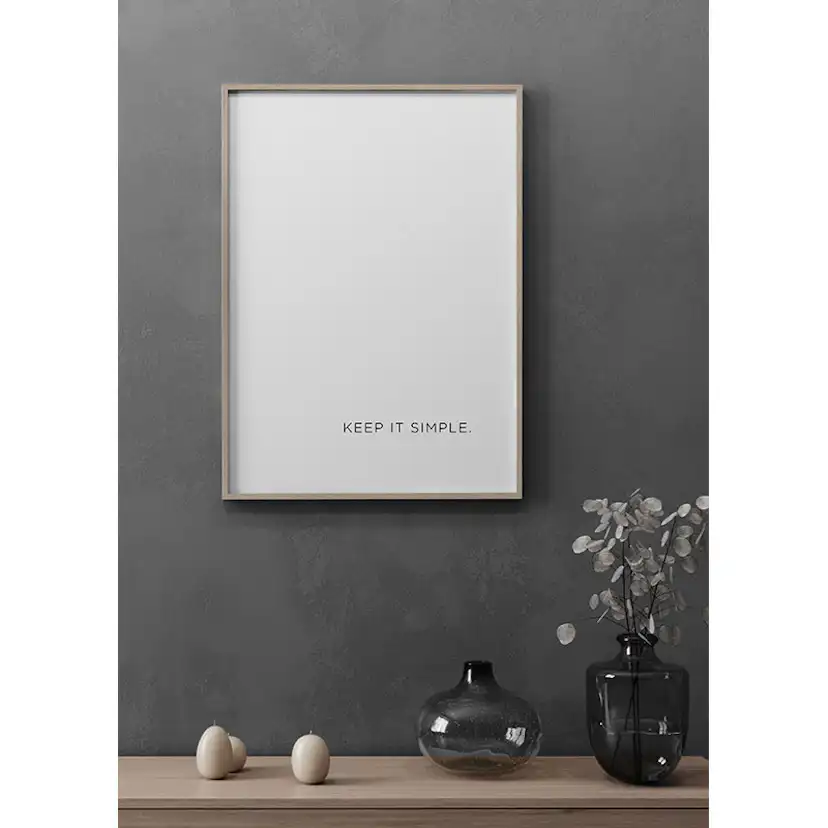 Poster Gallerix Keep It Simple