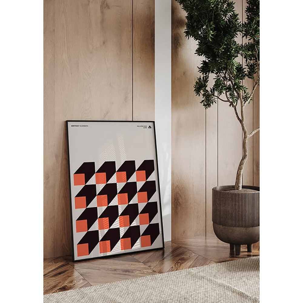 Poster Gallerix Abstract Elements No2