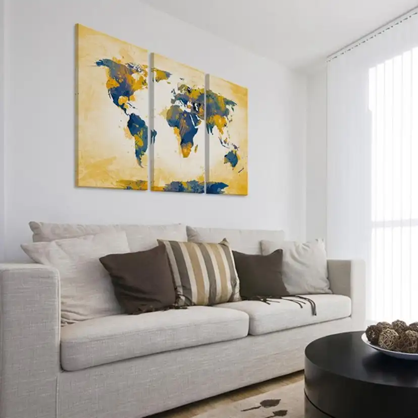 Tavla Arkiio Four Corners Of The World Triptych