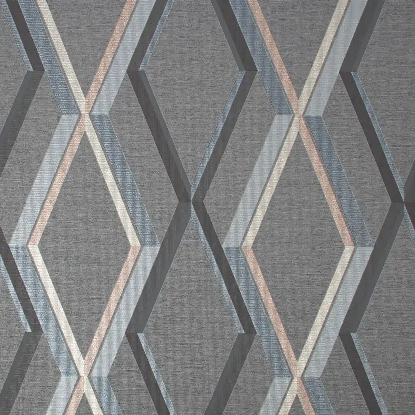Tapet Superfresco Easy Prestige Geo Charcoal Svart