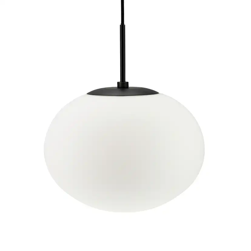 Taklampa Dyberg Larsen Princess Pendel Opal/Svart